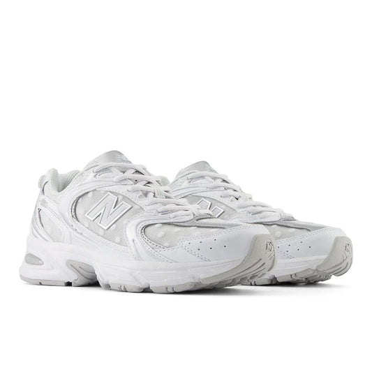 Men's/Women's New Balance 530 "White Silver Metallic Polka Dots"