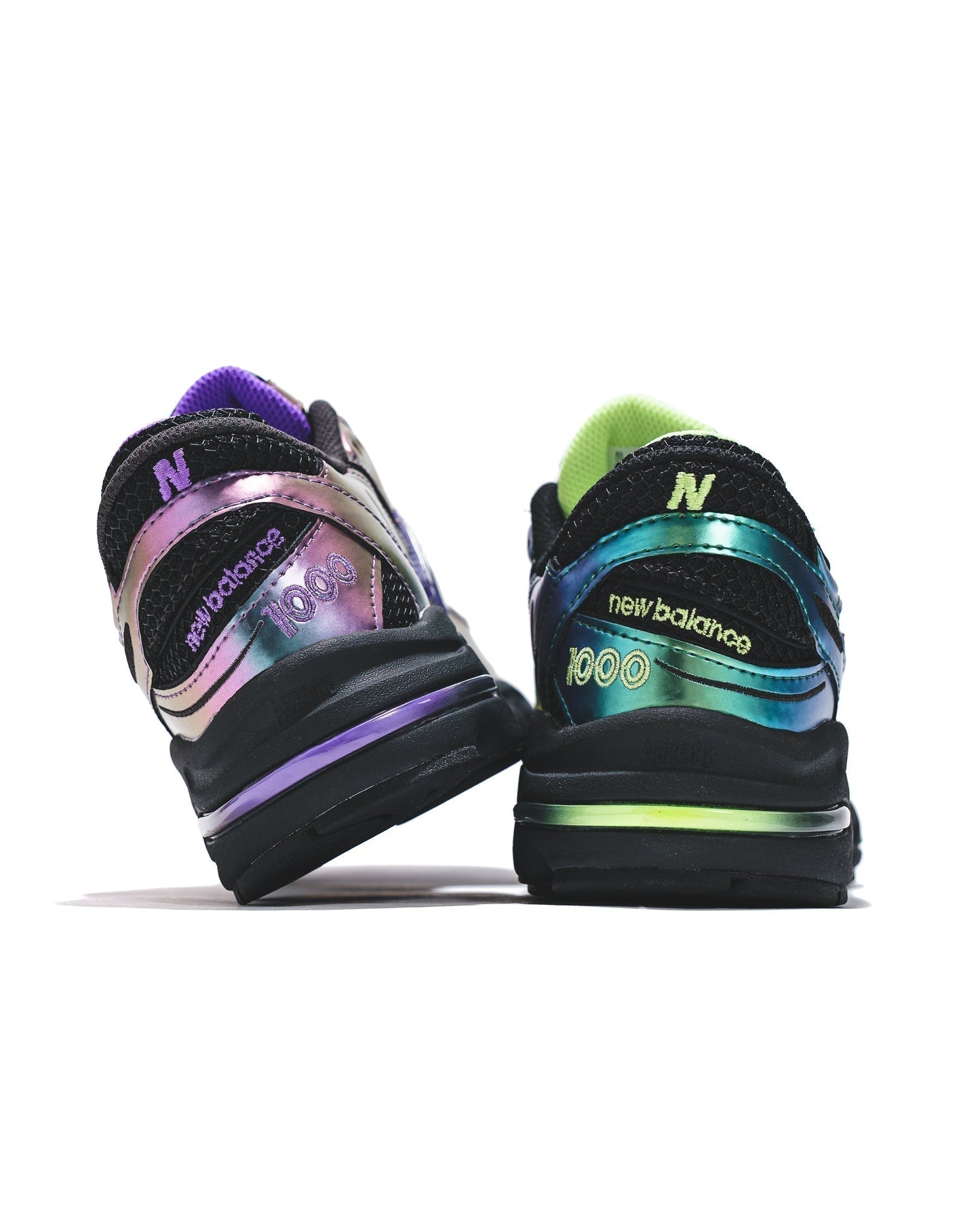 New Balance Unisex 1000 Faded Black Electric Indigo U10004WR