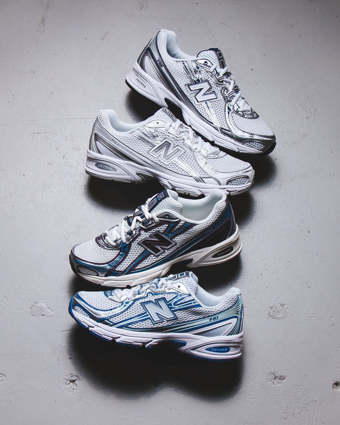 New Balance Unisex 740 Ice Blue U740LB2