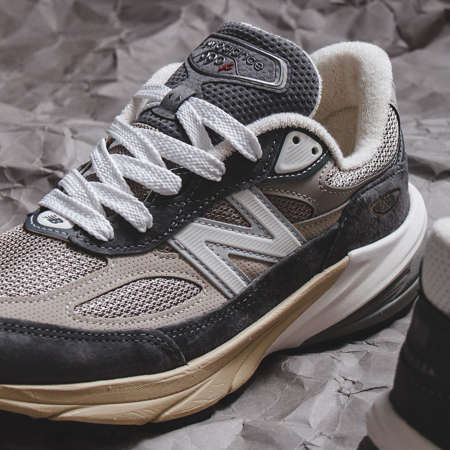 New Balance Unisex 990v6 Castlerock U990GR6