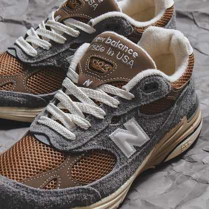 New Balance Unisex 993 Shadow Grey Made In USA Core U993GG