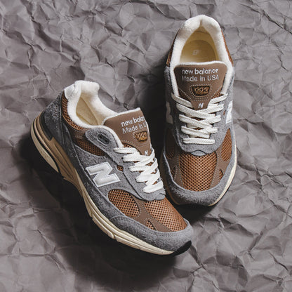 New Balance Unisex 993 Shadow Grey Made In USA Core U993GG