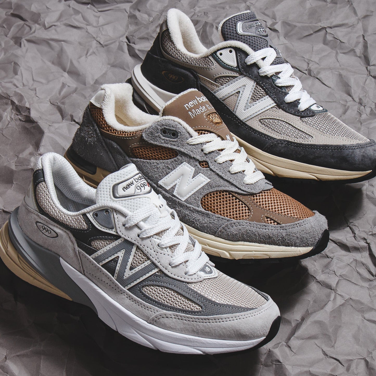 New Balance Unisex 993 Shadow Grey Made In USA Core U993GG