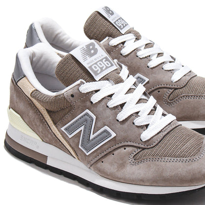 New Balance Unisex 996 Grey Made In USA U996GR