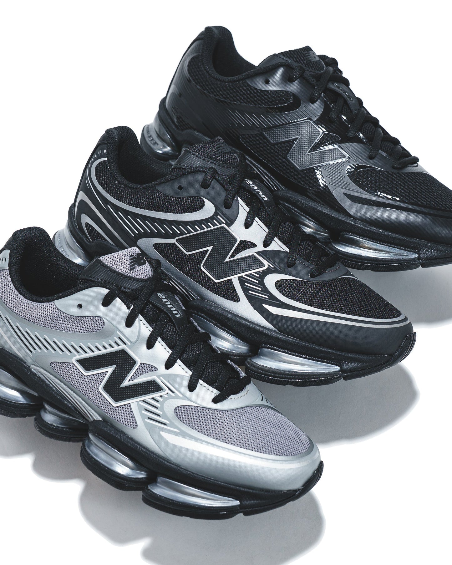 New Balance Unisex ABZORB 2000 Black Silver Metallic U20008LL