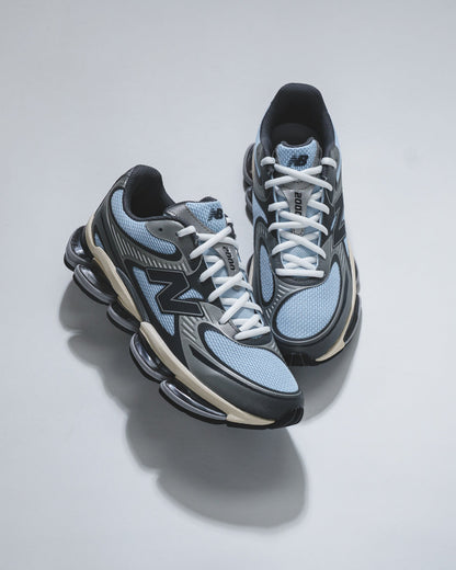 New Balance Unisex Abzorb 2000 Light Chrome Blue Silver Metallic U2000BA