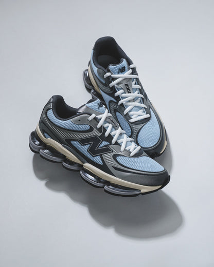 New Balance Unisex Abzorb 2000 Light Chrome Blue Silver Metallic U2000BA