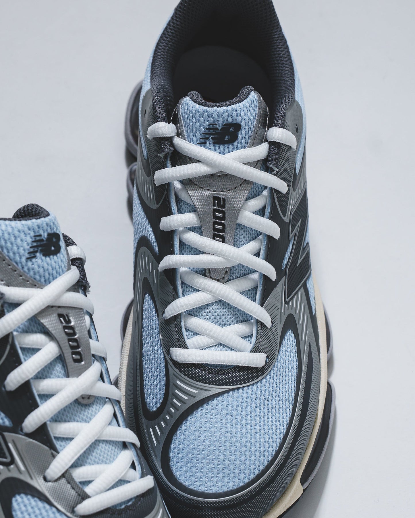 New Balance Unisex Abzorb 2000 Light Chrome Blue Silver Metallic U2000BA