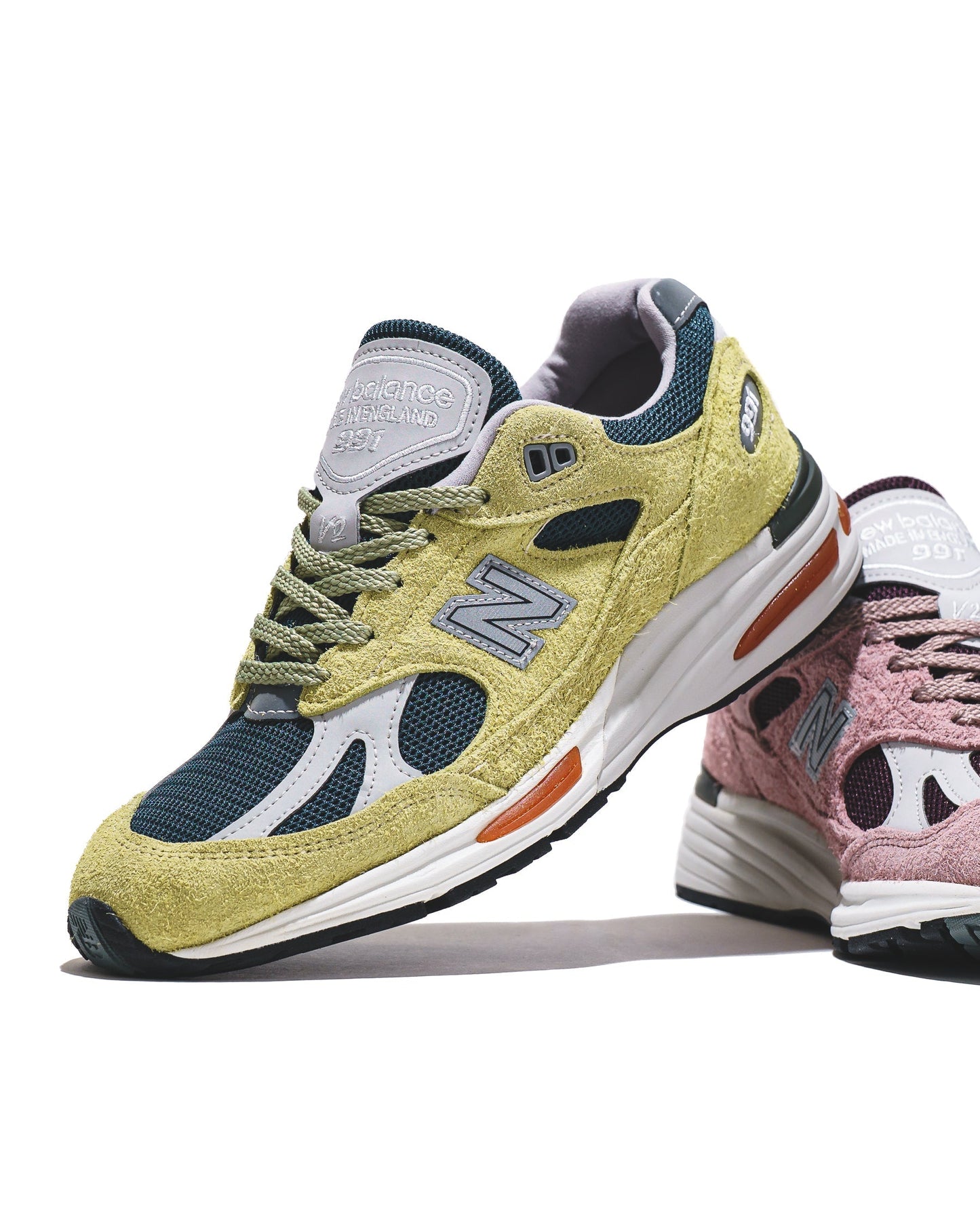 New Balance Unisex Made in UK 991v2 Beechnut Trekking Green U991GT2