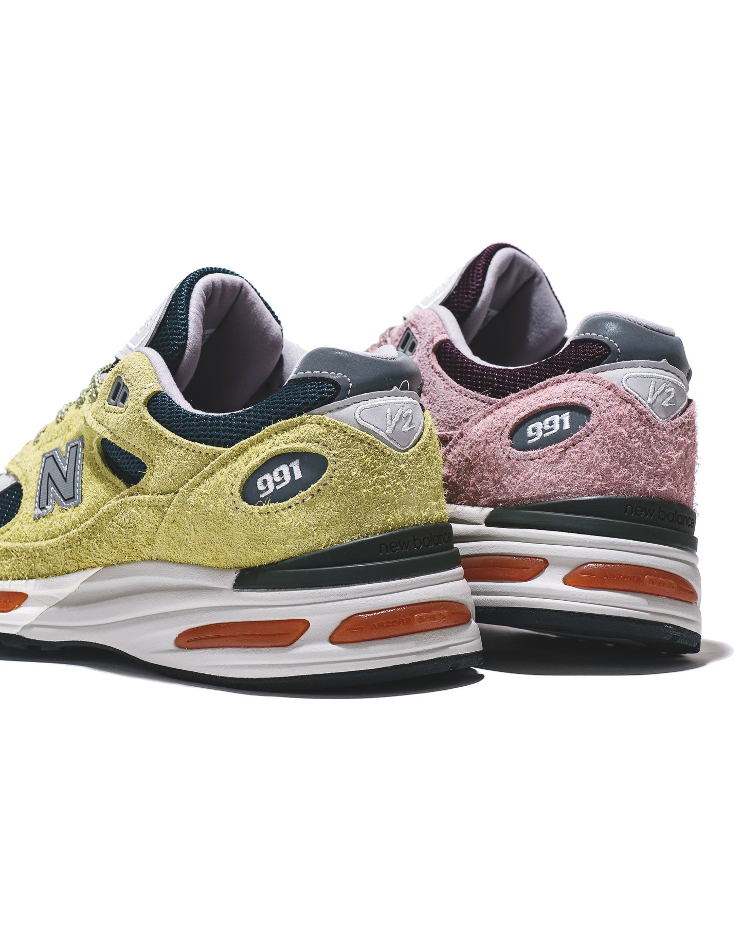 New Balance Unisex Made in UK 991v2 Beechnut Trekking Green U991GT2