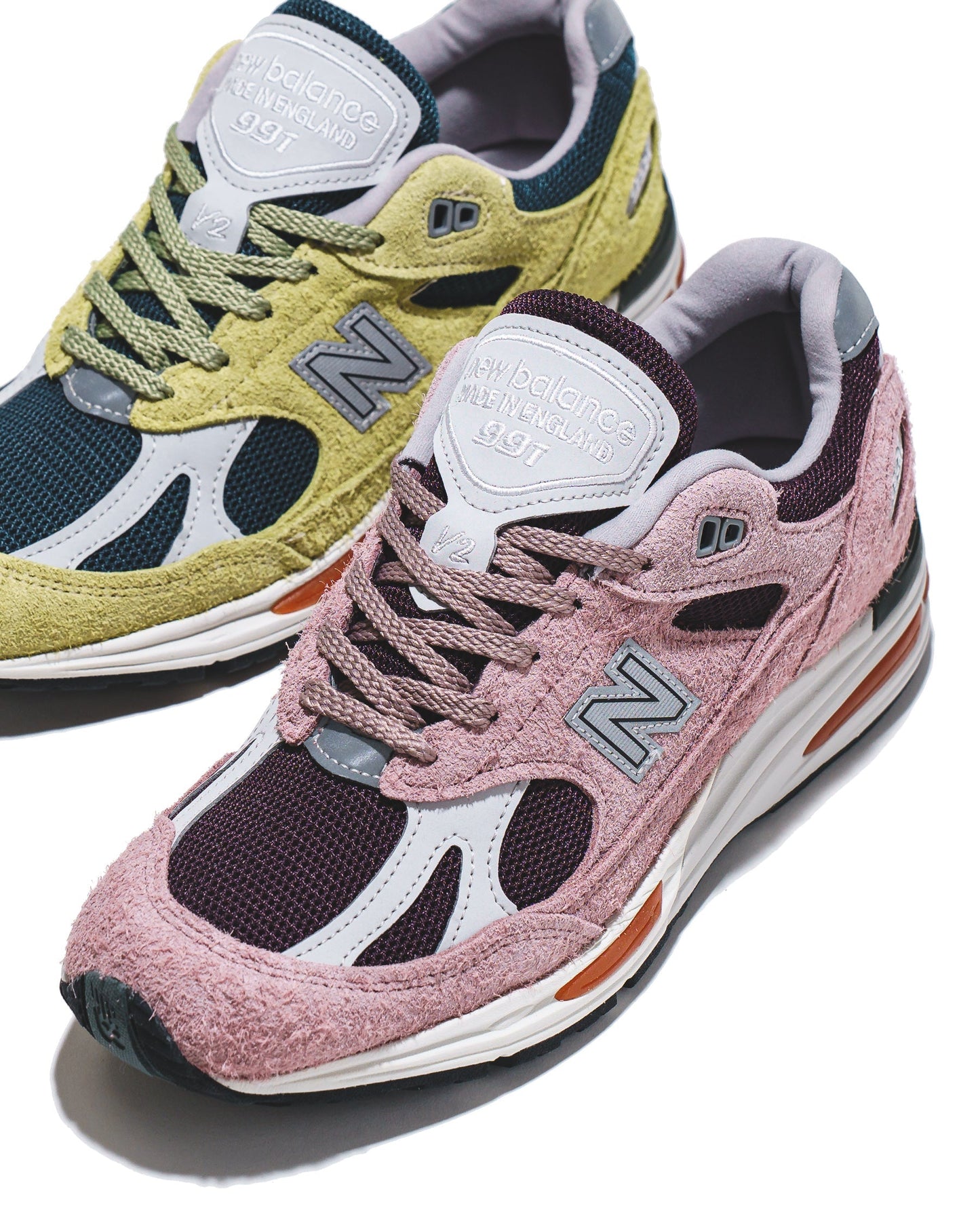 New Balance Unisex Made in UK 991v2 Deauville Mauve Fig U991PR2