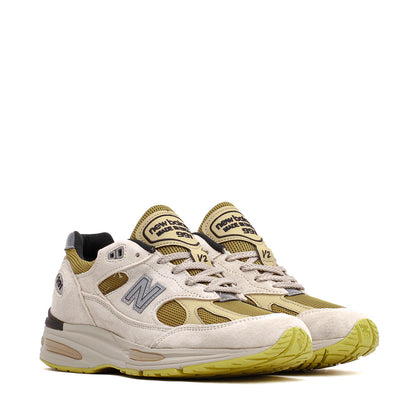 New Balance Unisex Made in UK 991v2 Neo Synthesis Silver Birch U991PW2