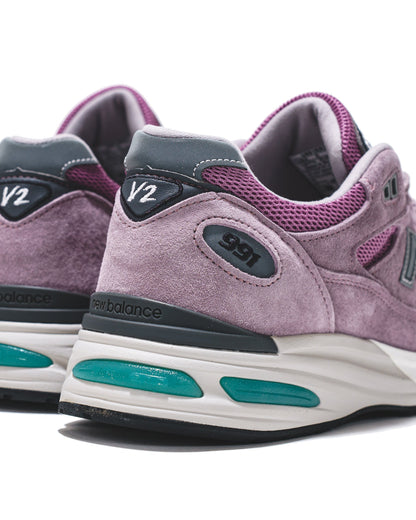 New Balance Unisex Made in UK 991v2 Polignac Toadstool U991RR2
