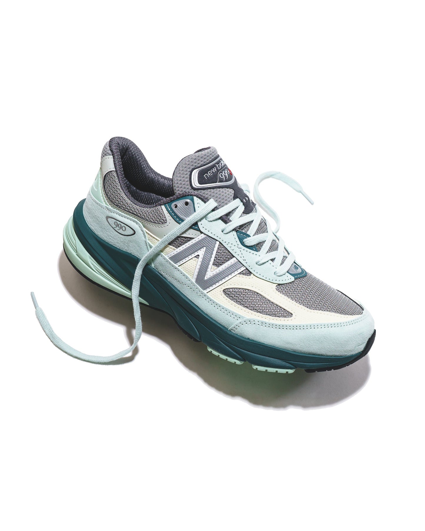 New Balance Unisex Made in USA 990v6 Clay Ash New Spruce U990GT6