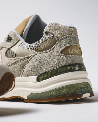 New Balance Unisex Made in USA 992 Olivine Incense U992720