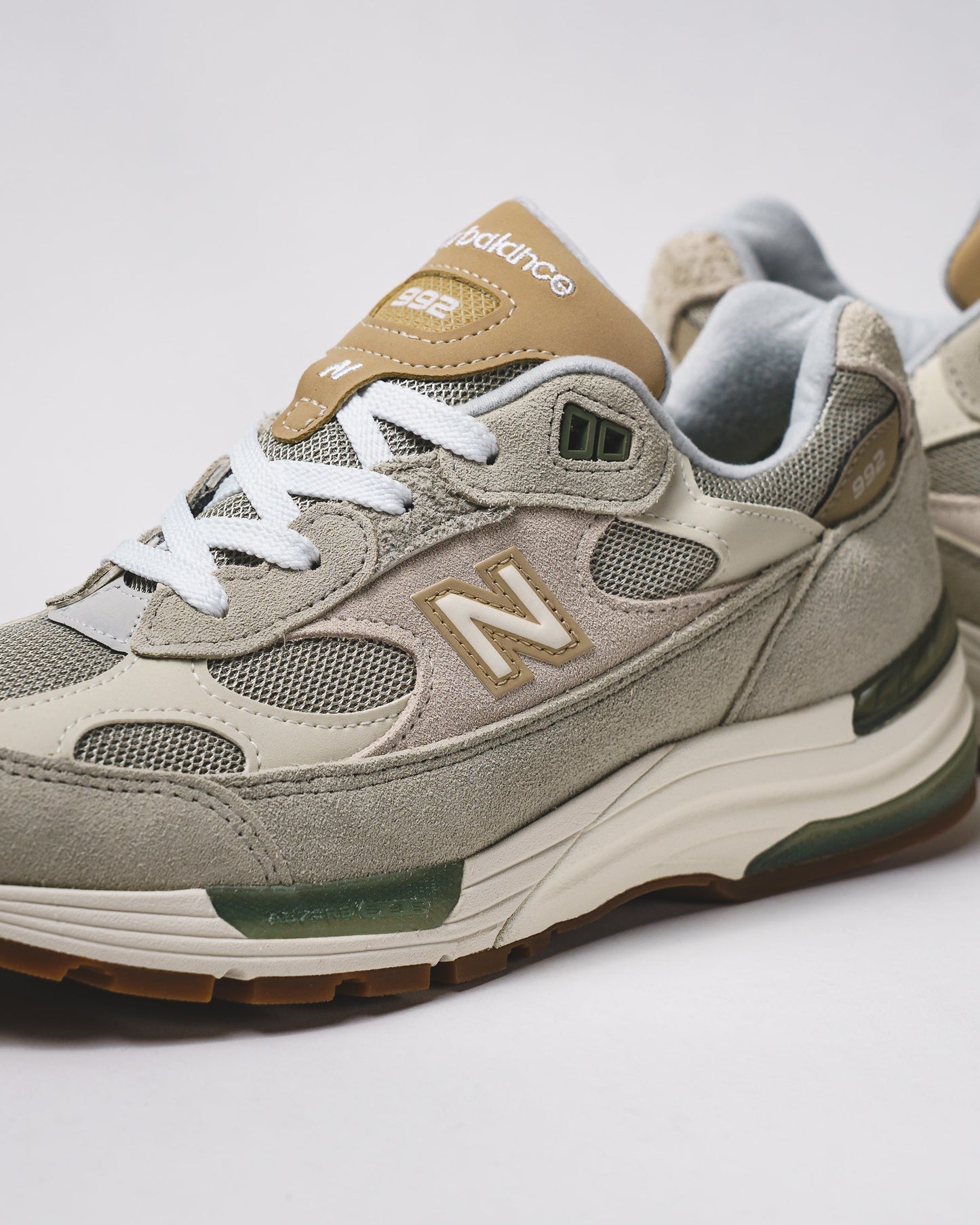 New Balance Unisex Made in USA 992 Olivine Incense U992720