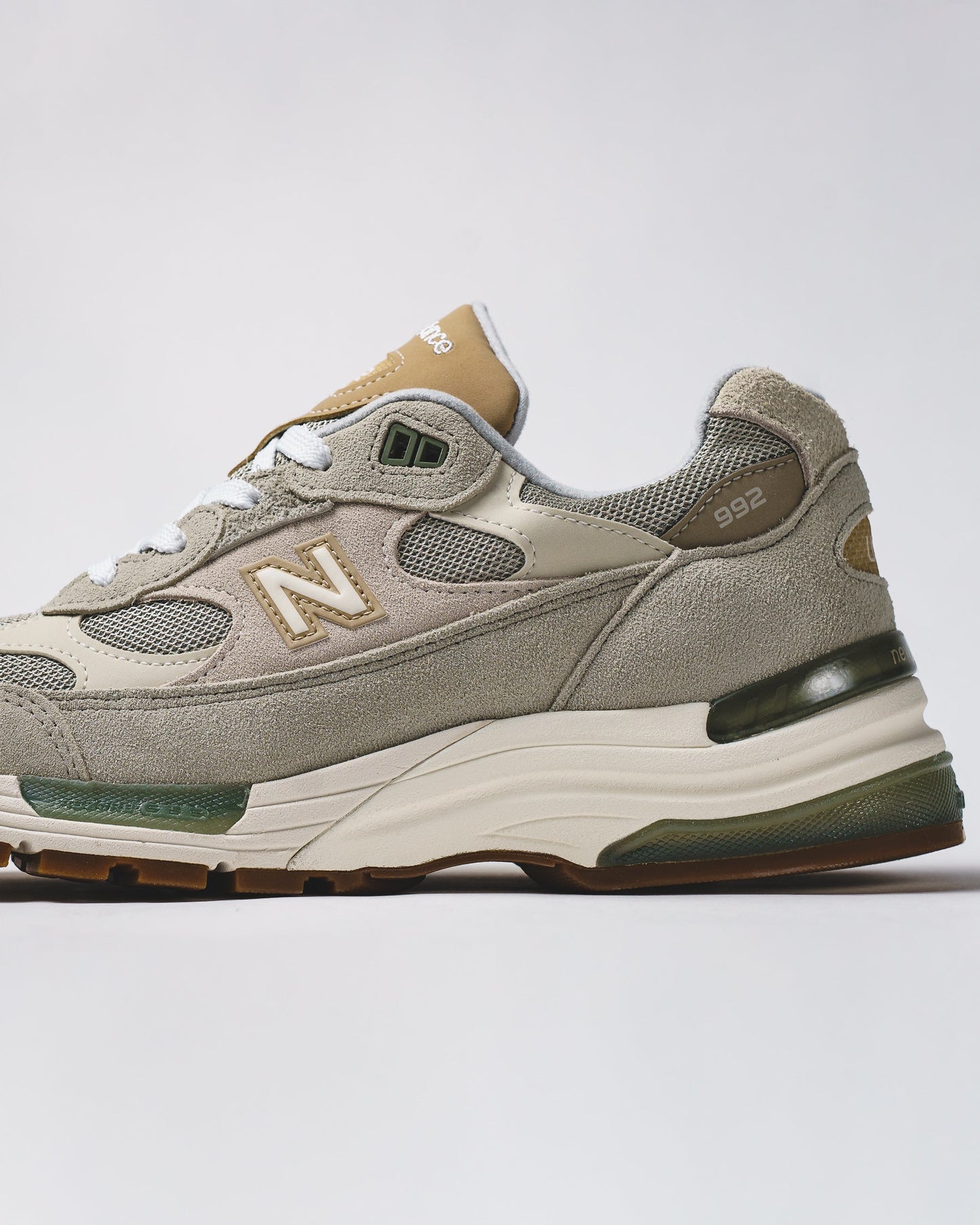 New Balance Unisex Made in USA 992 Olivine Incense U992720