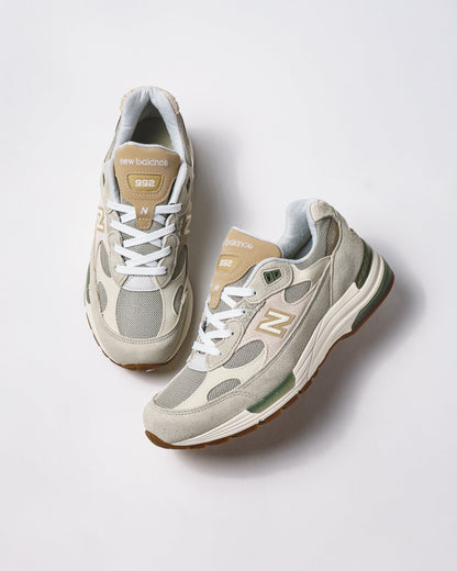 New Balance Unisex Made in USA 992 Olivine Incense U992720