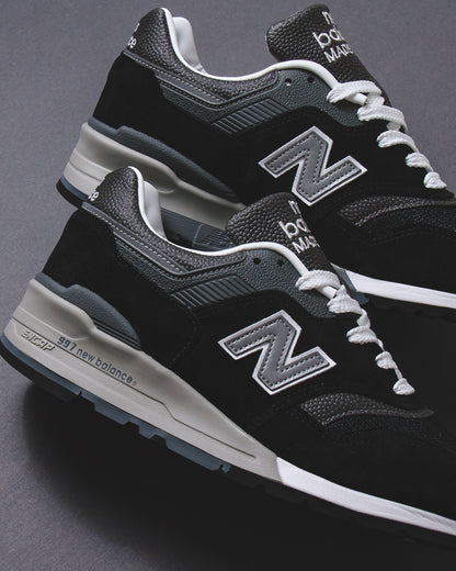 New Balance Unisex Made in USA 997 Black U997BK