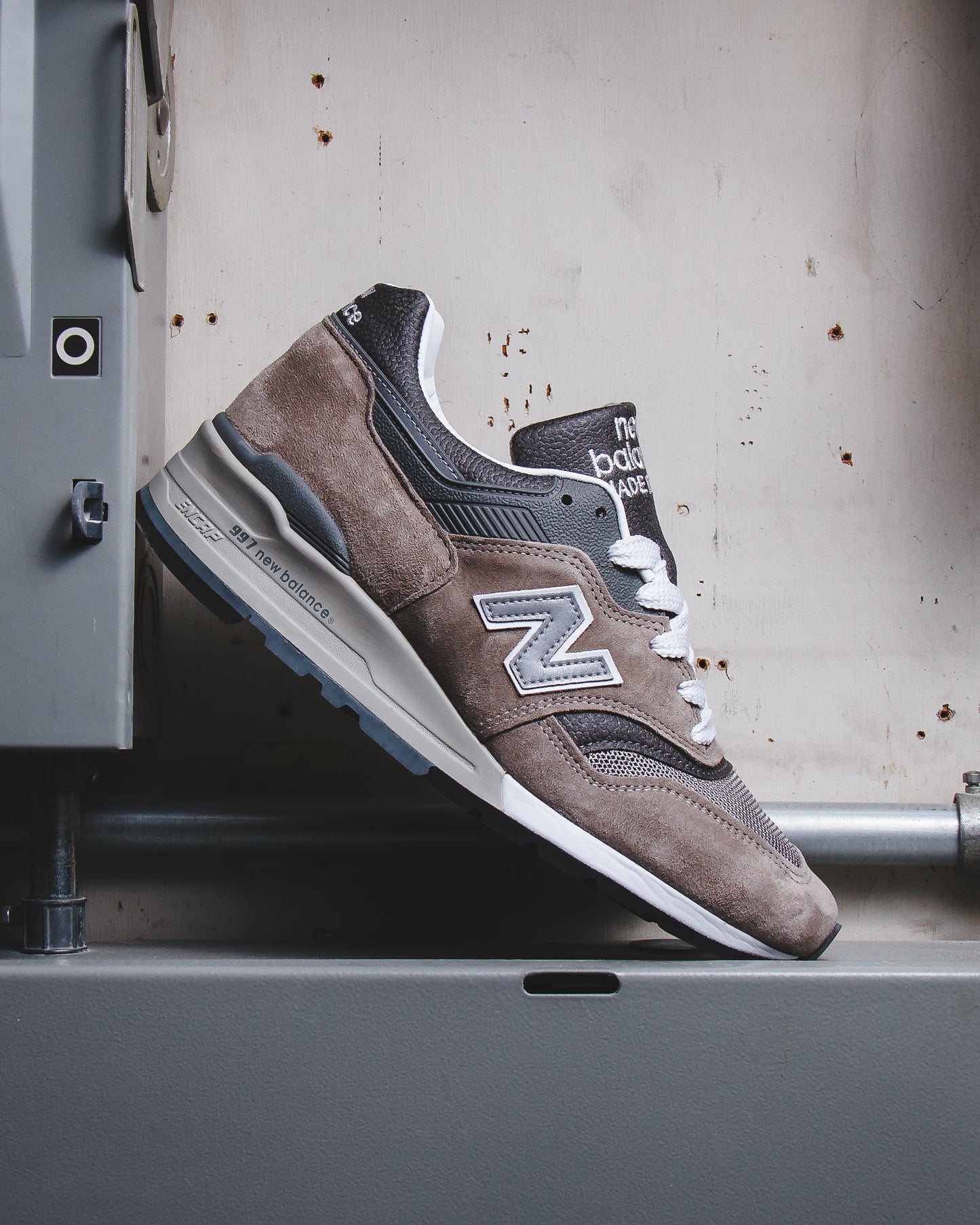 New Balance Unisex MADE in USA 997 Gray U997GY