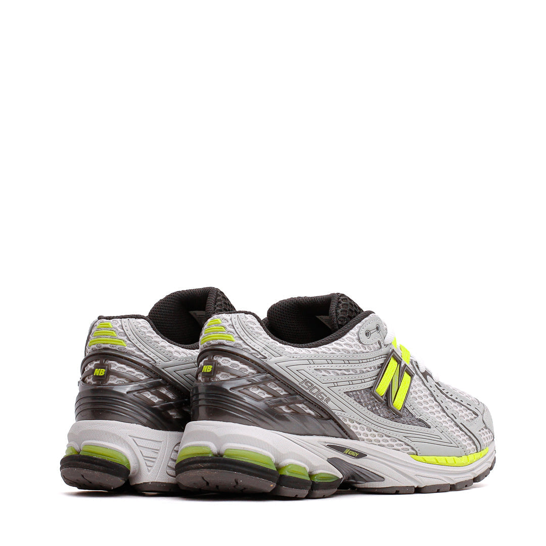 New Balance Unisex U1906RV1 Light Silver Metallic Alkaline Green U190652H