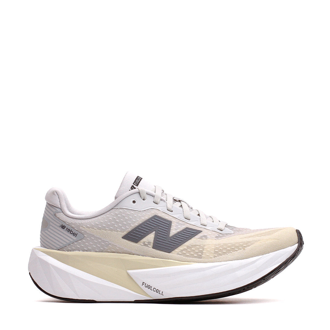 New Balance Women FuelCell Rebel v5 Linen Grey Matter WFCXLX5