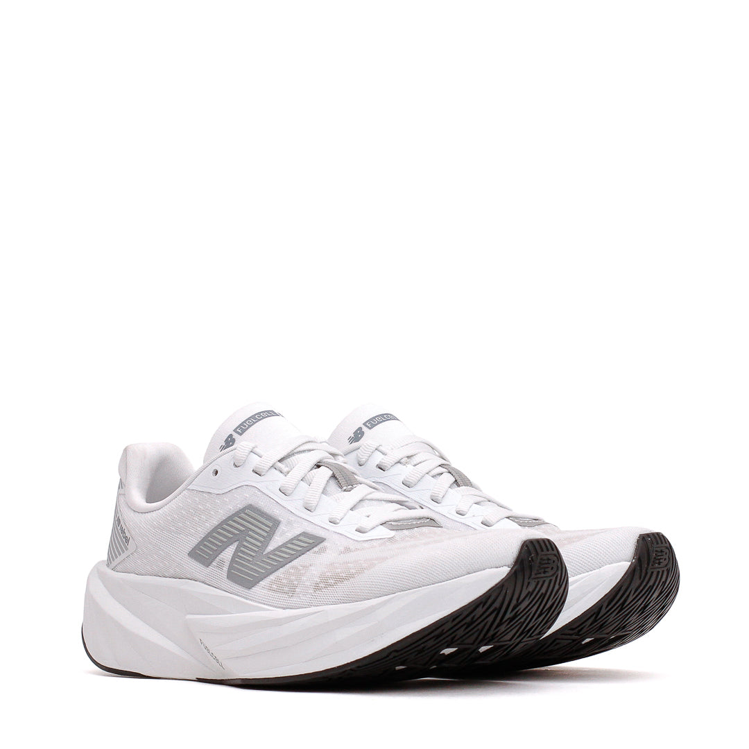 New Balance Women FuelCell Rebel v5 White Silver WFCXLM5