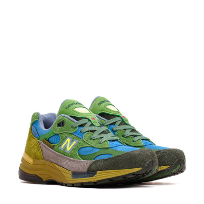 New Balance x Salehe Bembury Men New Balance 992 Green Sky Blue U992SB