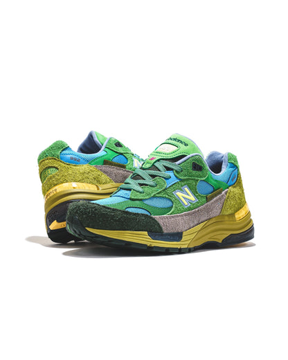 New Balance x Salehe Bembury Men New Balance 992 Green Sky Blue U992SB