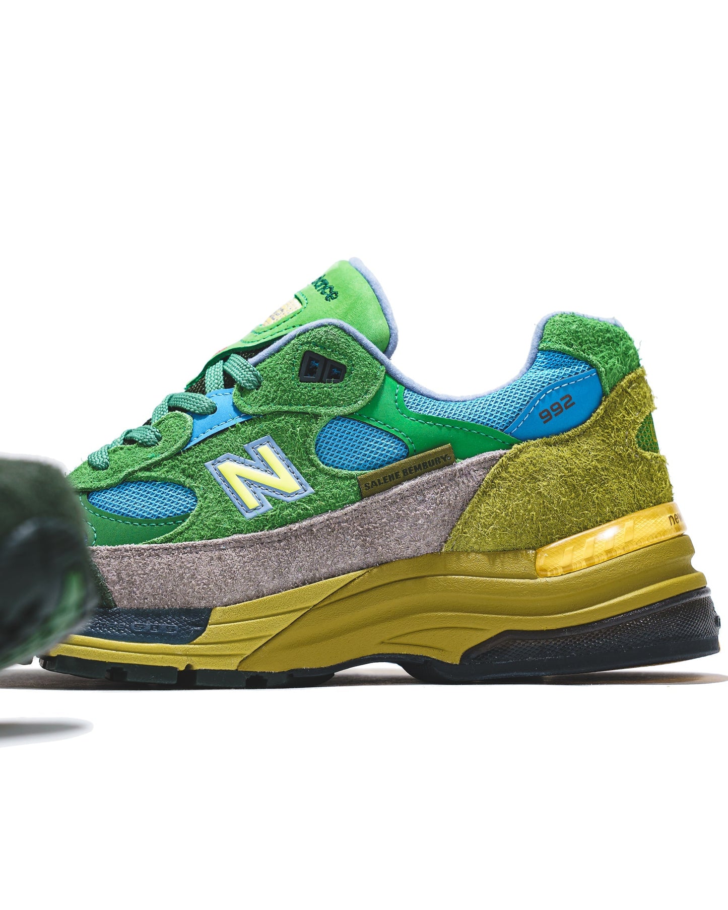 New Balance x Salehe Bembury Men New Balance 992 Green Sky Blue U992SB