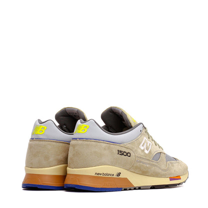New Balance x Salehe Bembury Men Made in UK 1500 Olive Grey U1500SB