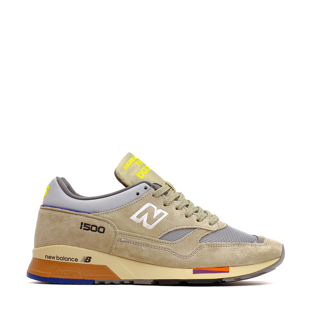 New Balance x Salehe Bembury Men Made in UK 1500 Olive Grey U1500SB