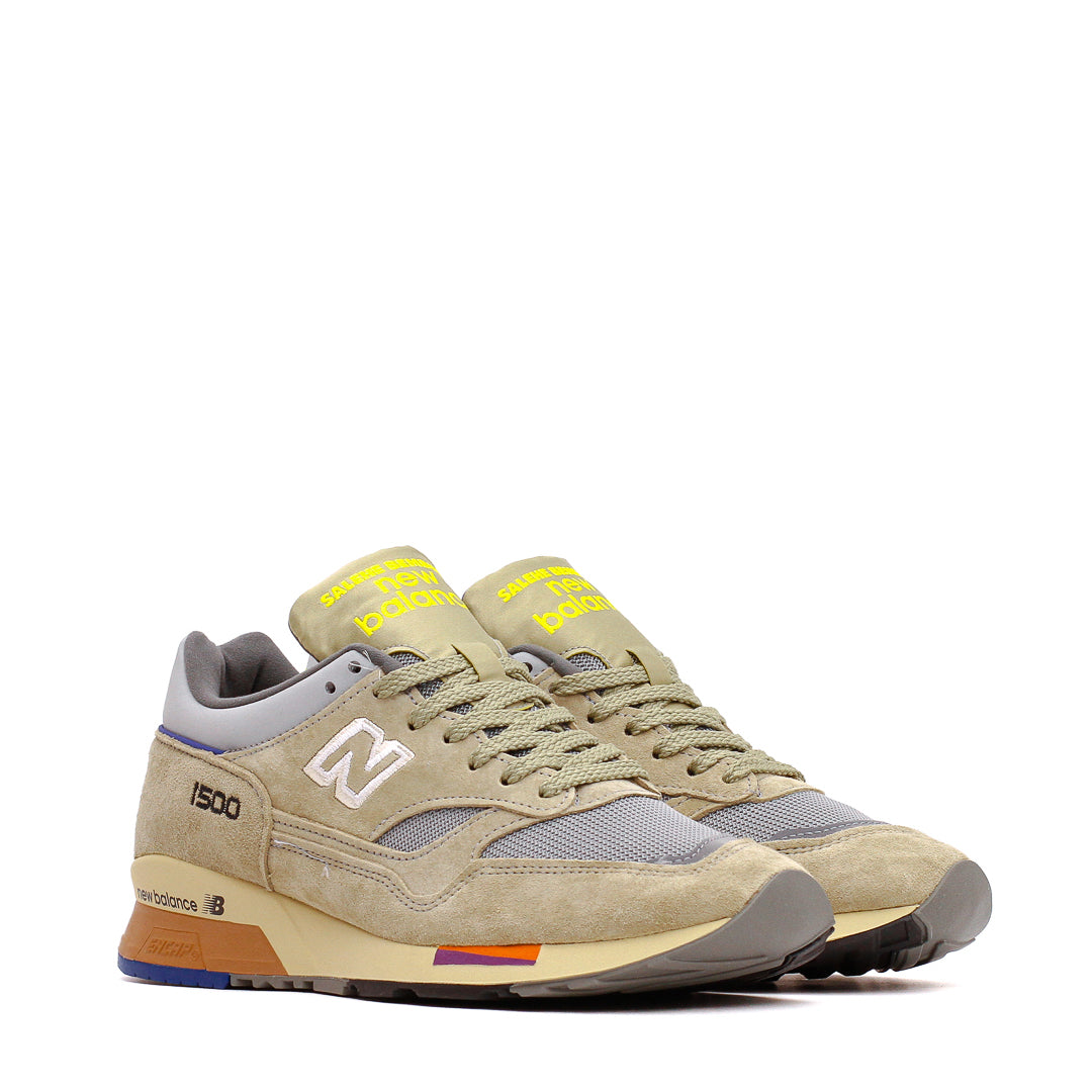 New Balance x Salehe Bembury Men Made in UK 1500 Olive Grey U1500SB