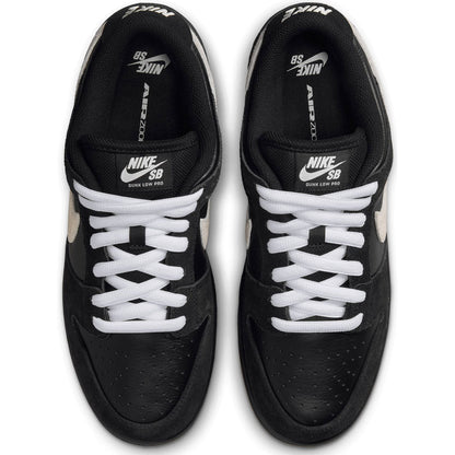 Nike SB Dunk Low Pro Shoes - Black/White/Black/Gum/Light Brown