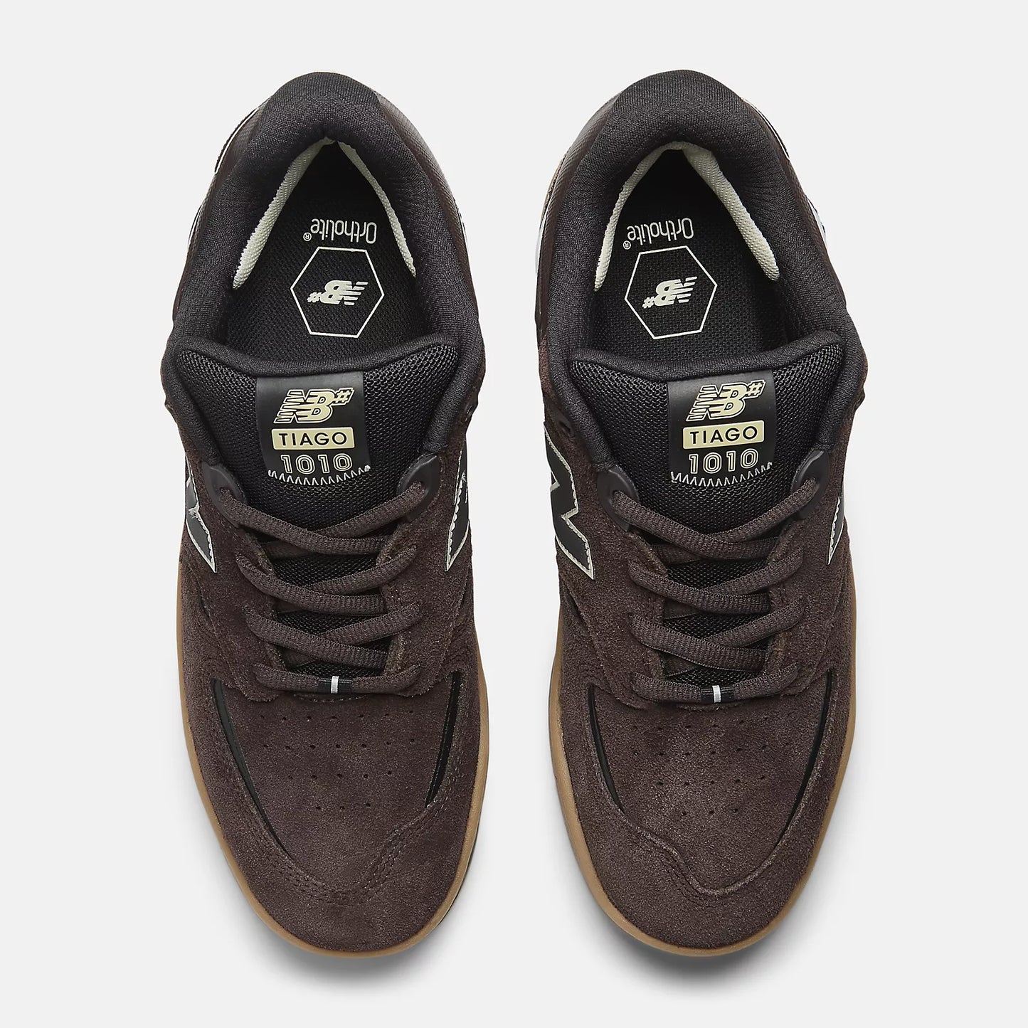 New Balance Numeric 1010 Tiago Lemos Brown/Gum Shoes (NM1010BN)