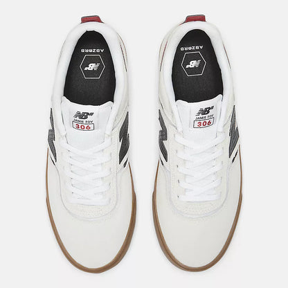 New Balance Numeric 306 Jamie Foy Sea Salt White Gum Shoes (NM306TPO)