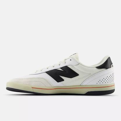 New Balance Numeric 440 V2 WIDE White Black Red Shoes