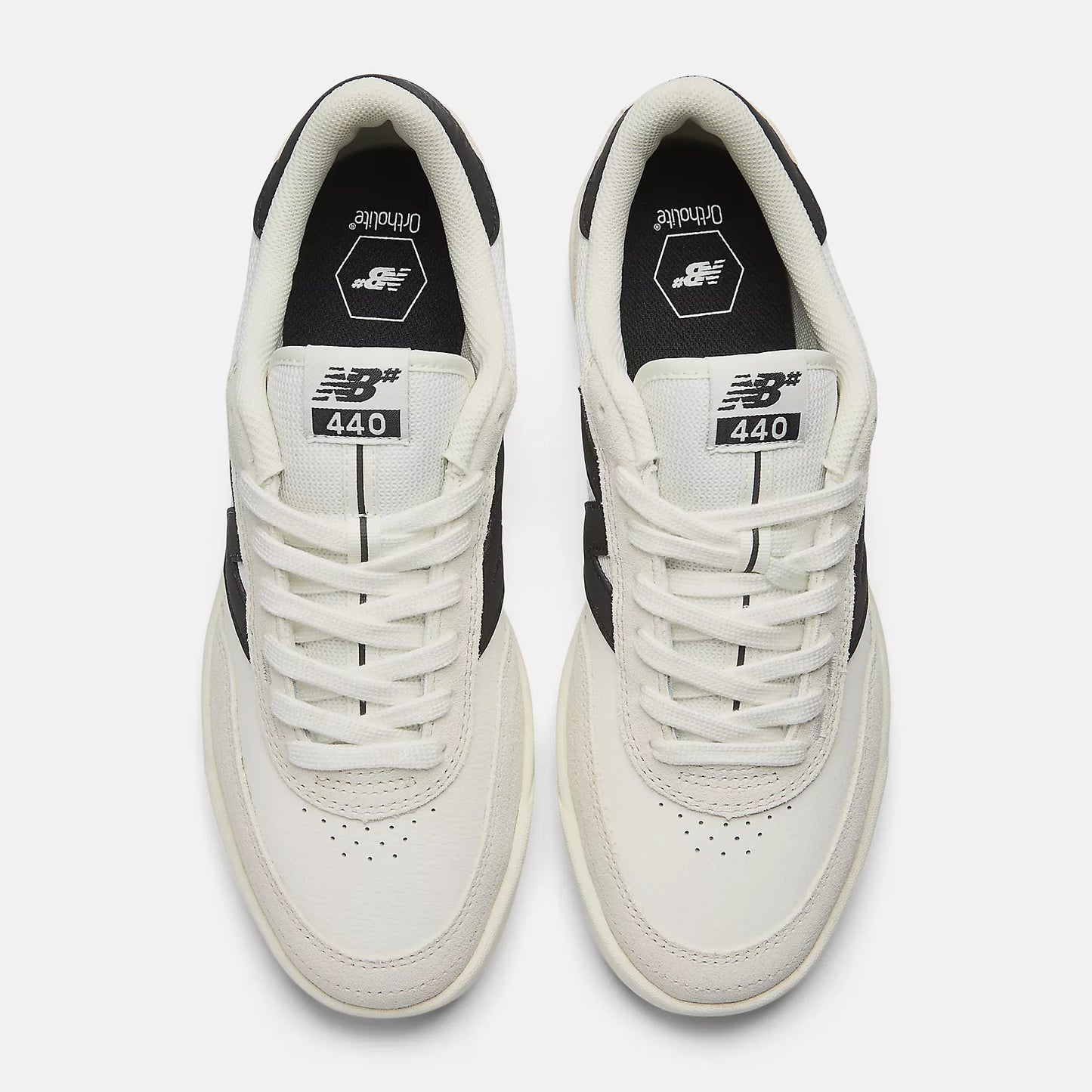 New Balance Numeric 440 V2 Sea Salt/Black Shoes (NM440SB2)