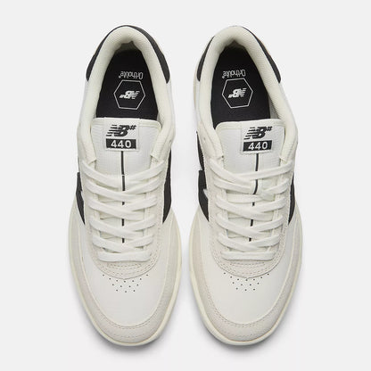 New Balance Numeric 440 V2 Sea Salt/Black Shoes (NM440SB2)