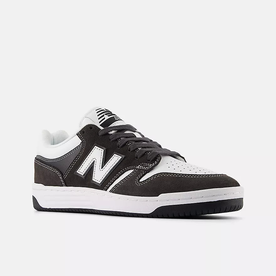 New Balance Numeric 480 Dark Grey White Shoes