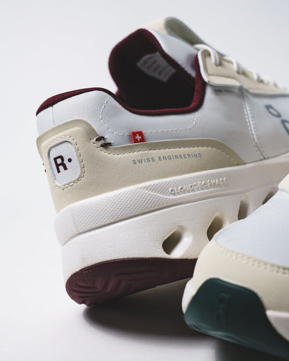 ON Men THE ROGER Wildcard Ivory Maroon 3MG10374758