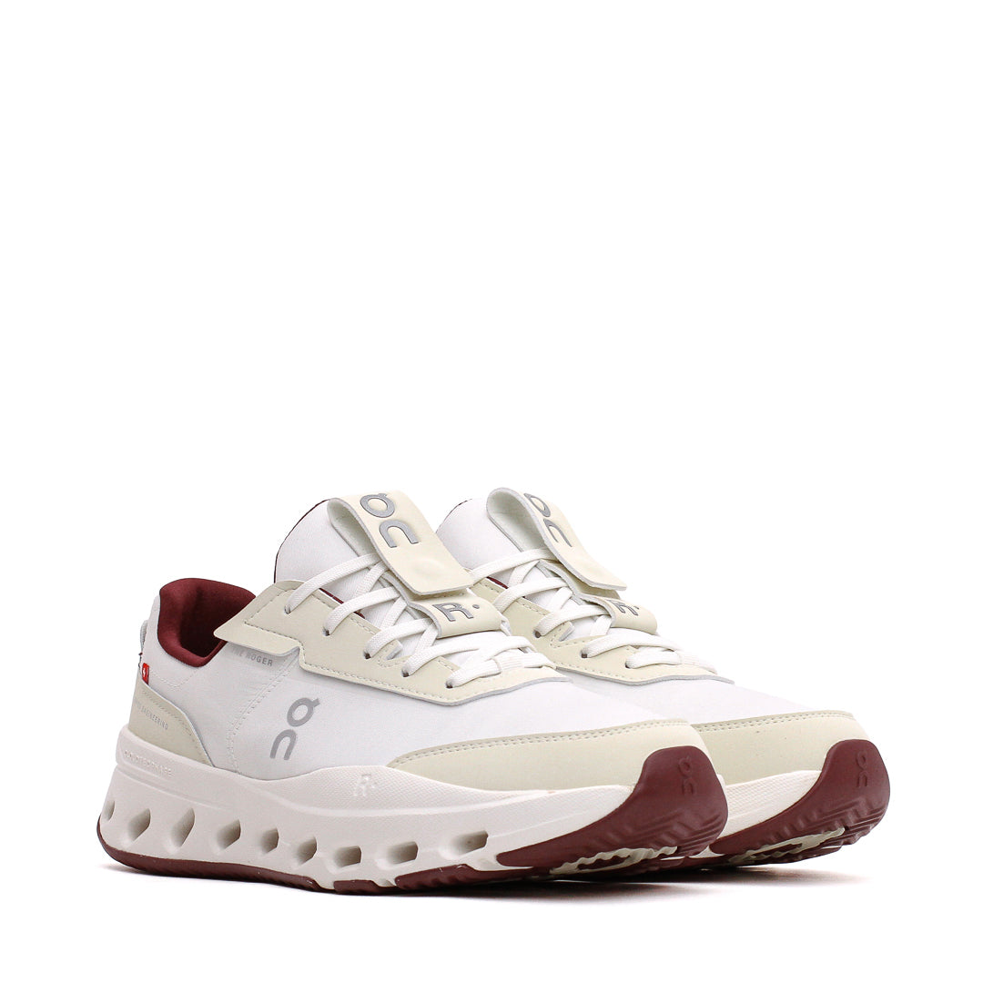 ON Men THE ROGER Wildcard Ivory Maroon 3MG10374758