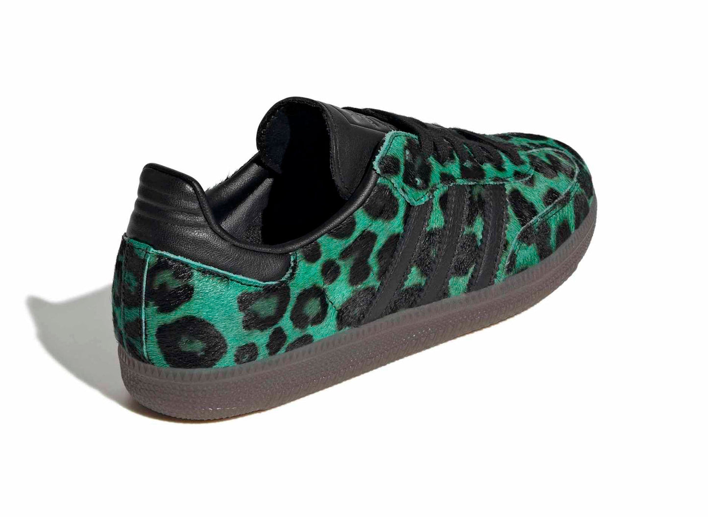 Women's Adidas Samba OG in Semi Scream Green / Core Black