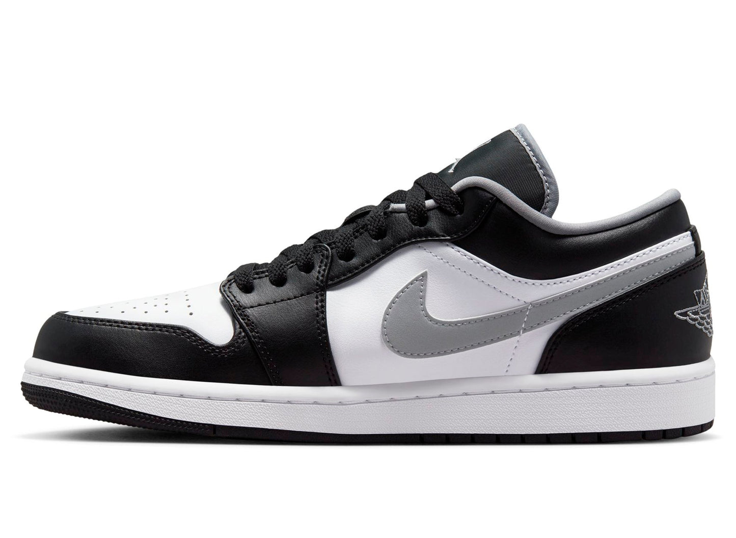 Air Jordan 1 Low in Black / Particle Grey