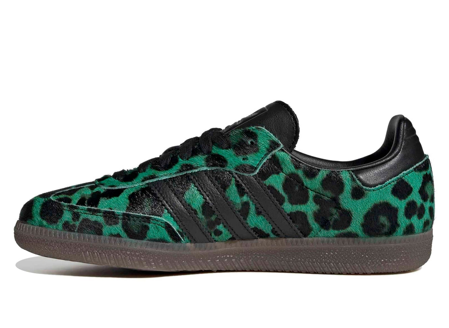 Women's Adidas Samba OG in Semi Scream Green / Core Black