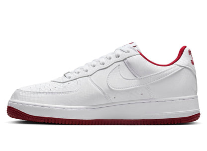 Nike Kobe Air Force 1 Low in White / Team Red
