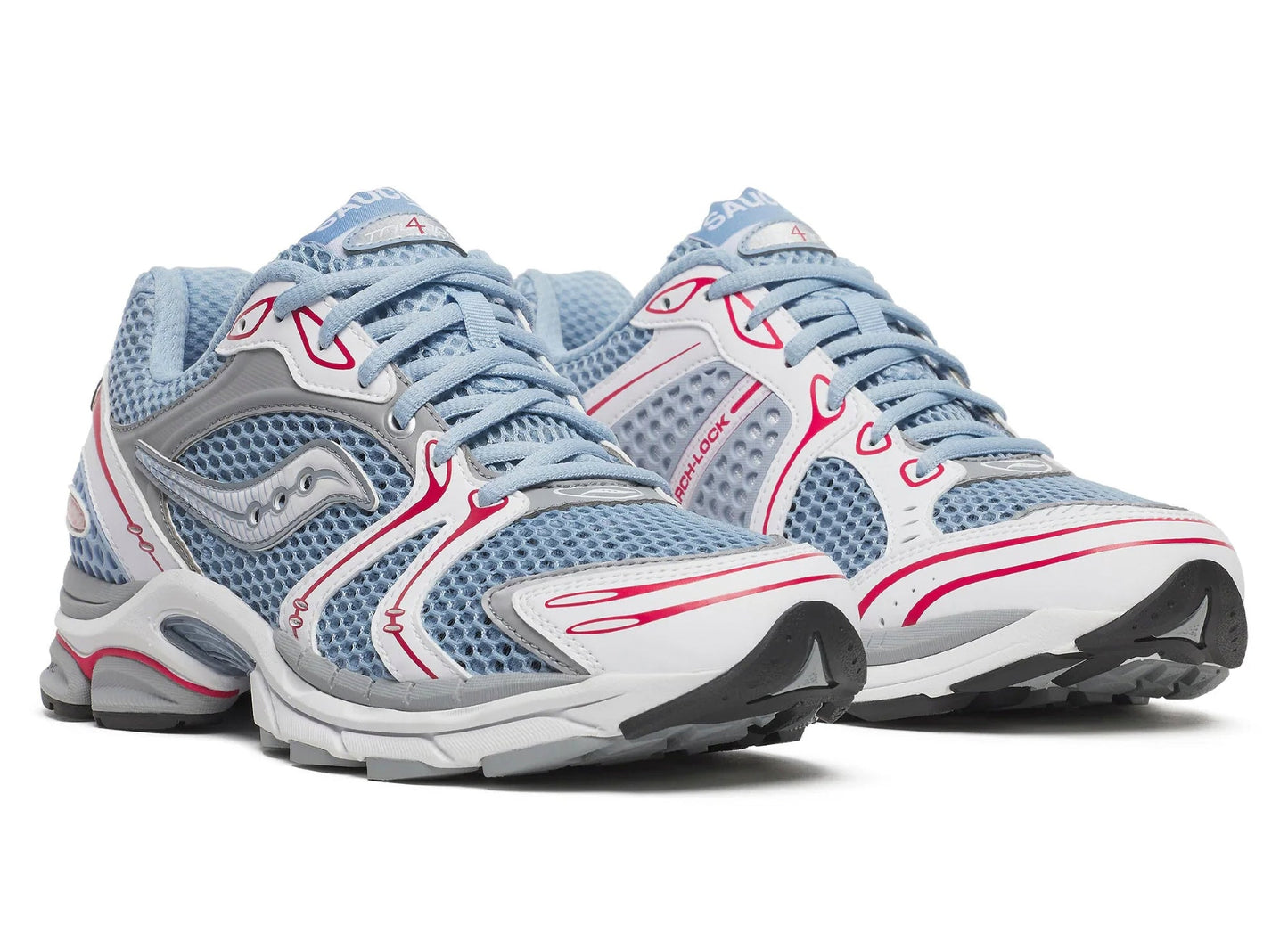 Saucony Progrid Triumph 4 in Blue / White