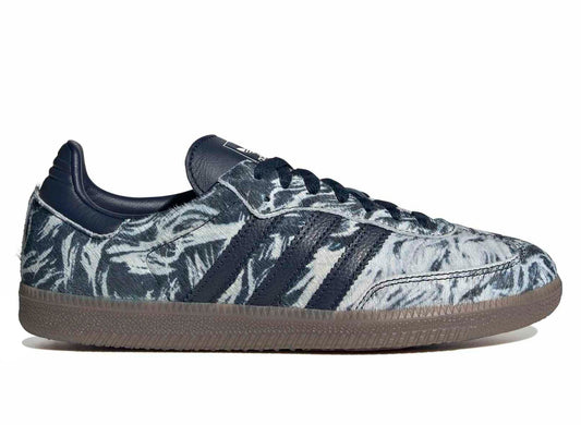 Women's Adidas Samba OG in Night Indigo / Off White
