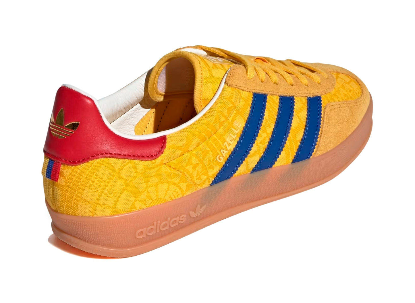 Adidas Gazelle Indoor Bringback Pack 'Colombia' in Bold Gold / Power Blue