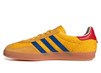 Adidas Gazelle Indoor Bringback Pack 'Colombia' in Bold Gold / Power Blue